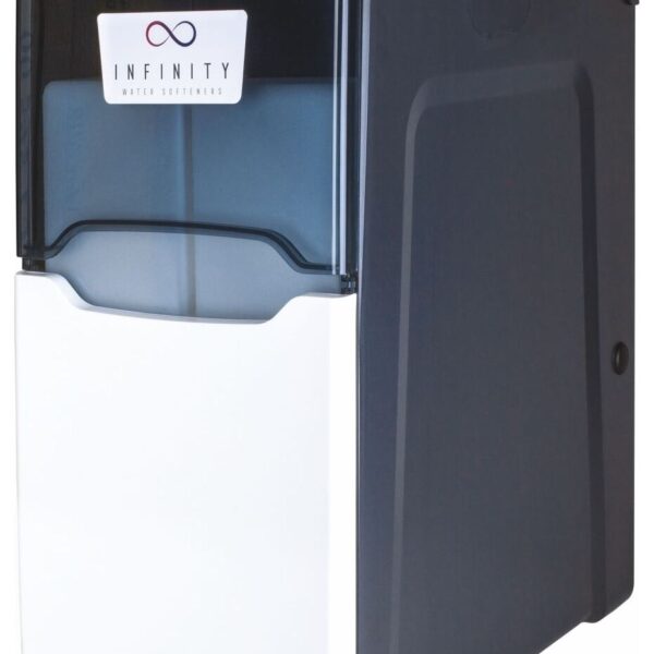 Infinity T4 water softener front-right view on white background