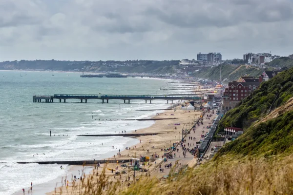 Hard water problems in Dorset - limescale damage on a tap