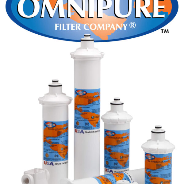 Omnipure water filters for drinking water systems