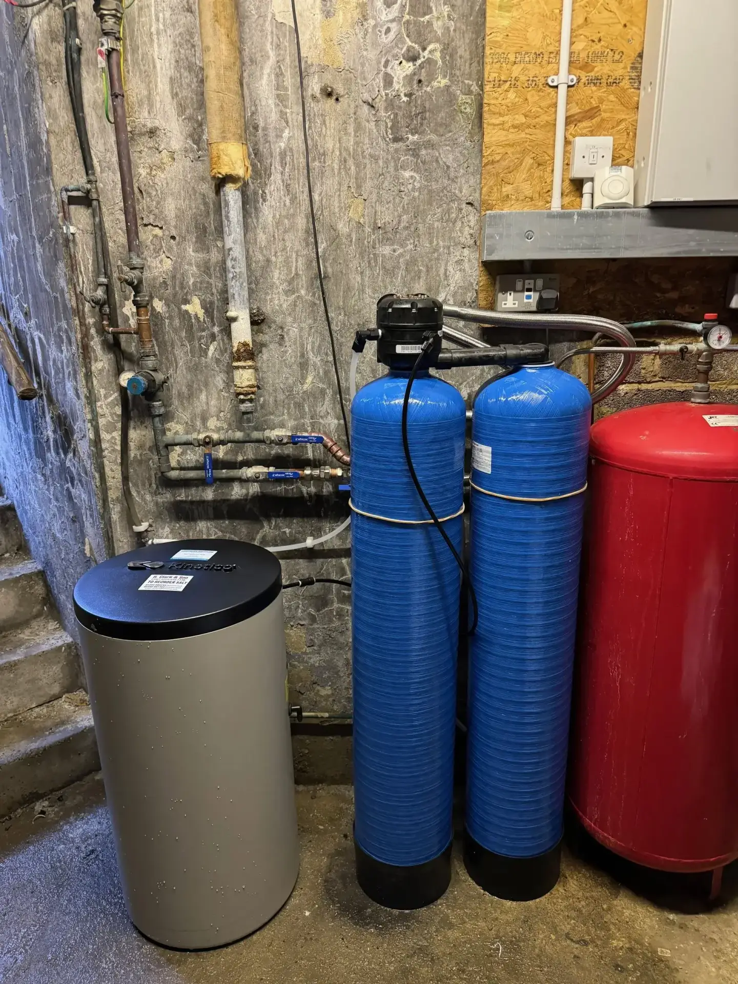 hotel water softener installation