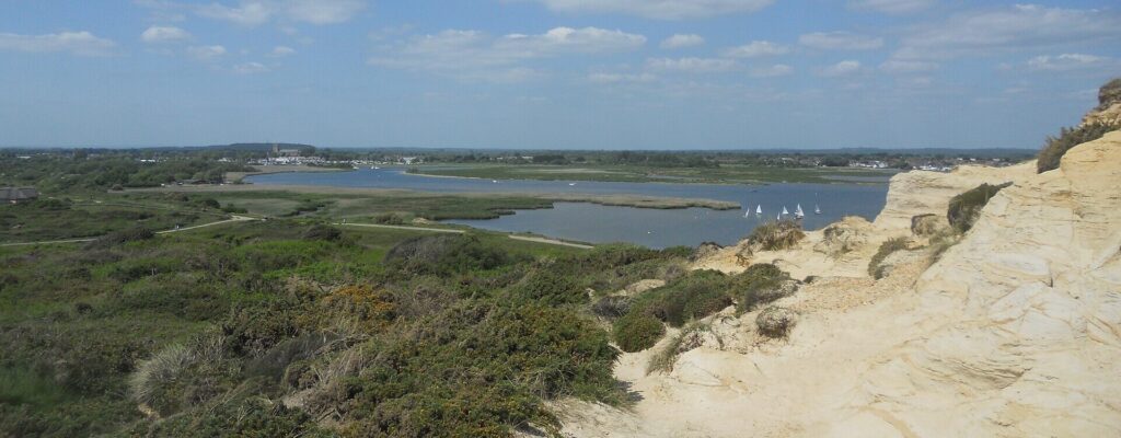 Water softener services in Christchurch - Christchurch Harbour from Hengistbury Head
