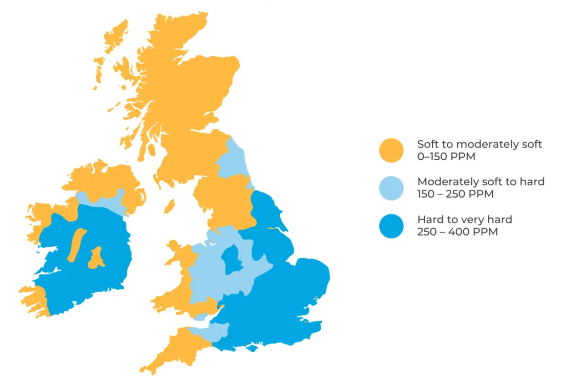 How hard is my water - PPM scale