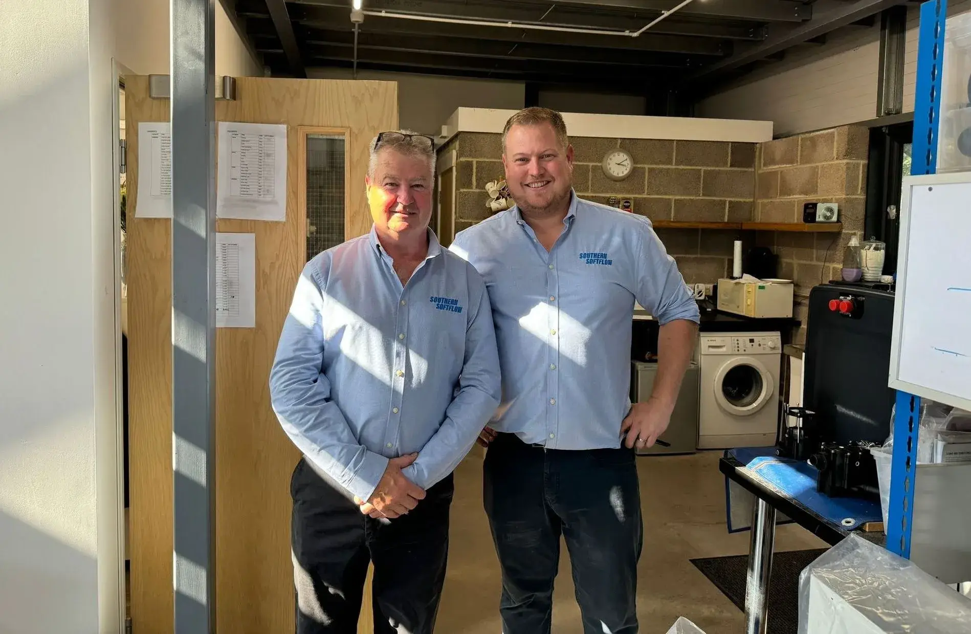 Water softener business in Dorset - the Southern Softflow family team